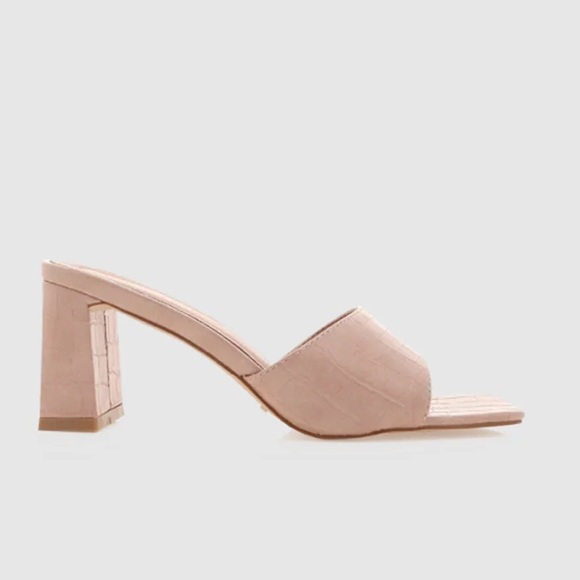 Irine Mule - Rose Clay Dainty Heels - Picture 2 of 3